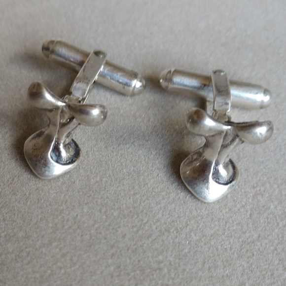 Victoria's Secret Accessories - VICTORIAS SECRET STERLING CUFF LINKS